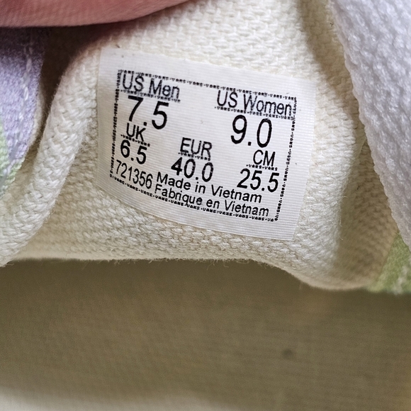 VANS Authentic Stackform Platform Sneaker In Pastel Plaid | 9.0 - Picture 9 of 9